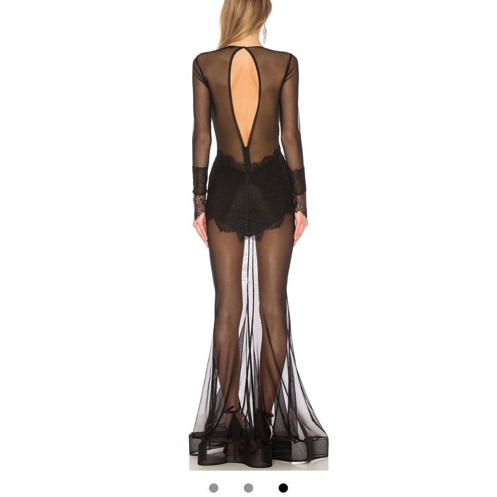 Michael Costello Martin Gown like new size small - Picture 4 of 13